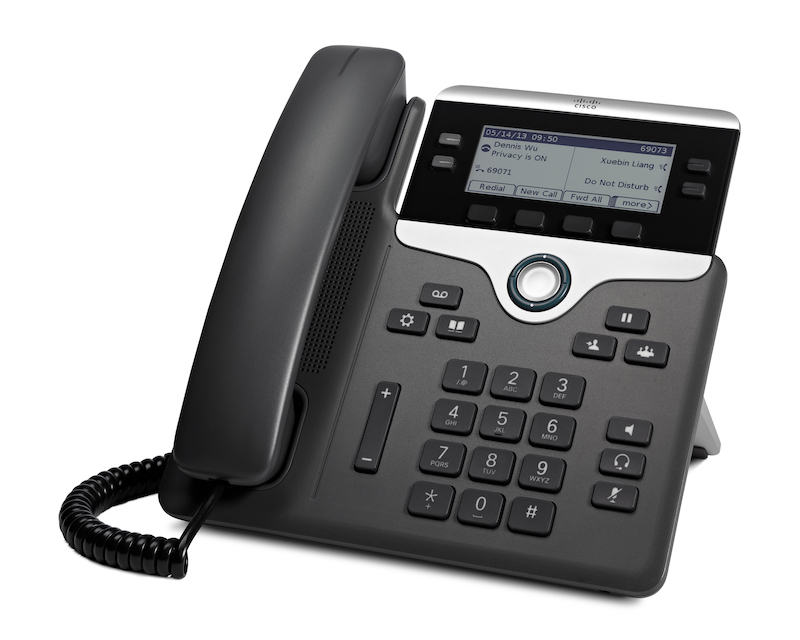 Das IP-Telefon der Cisco 7800er Reihe
